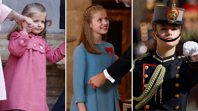 La princesse Leonor future reine d Espagne fête ses 18 ans sa vie