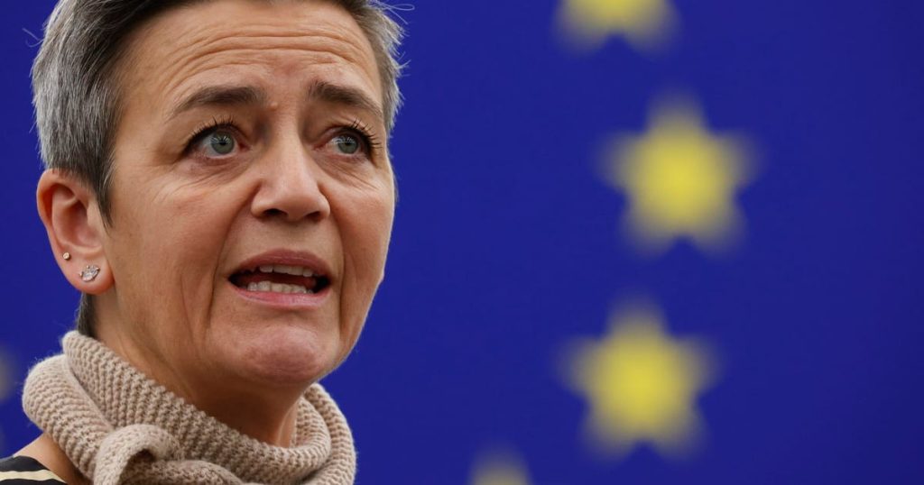 Grillé par les législateurs, Vestager défend la nomination de l'économiste en chef