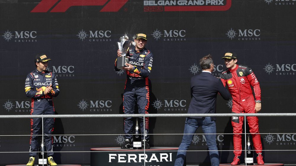 Le champion en titre de F1 Max Verstappen remporte le Grand Prix de Belgique