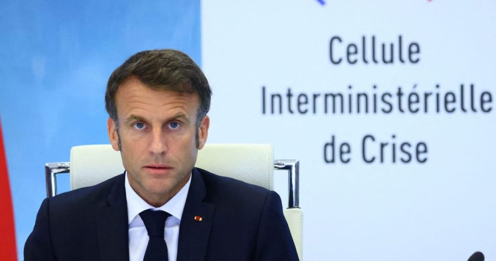 Macron : le « pic » des émeutes françaises est passé