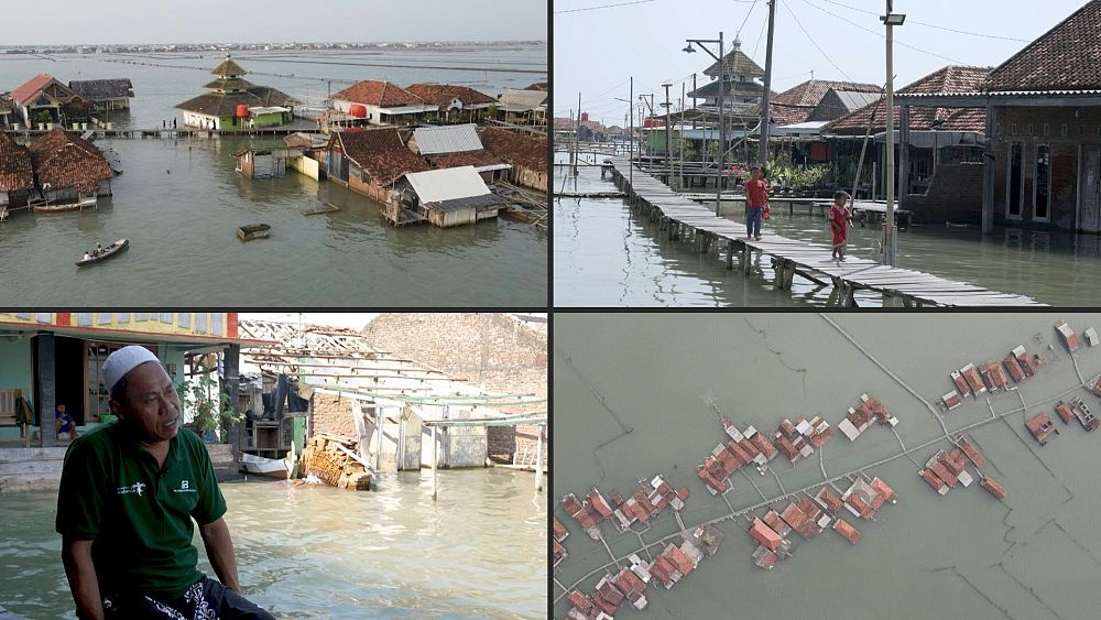 "Nous ne pouvons rien faire": découvrez le village où les maisons sont entourées d'eau en permanence