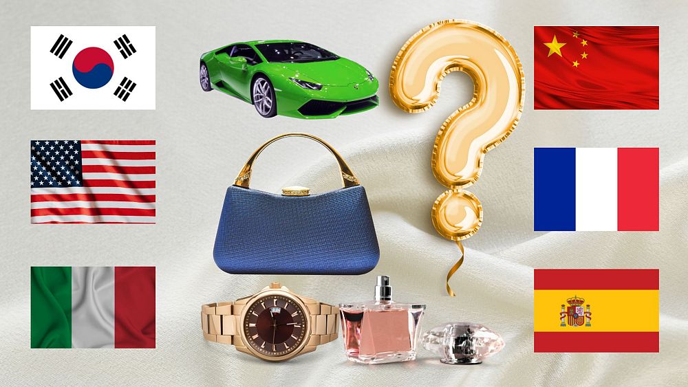 Pouvez-vous deviner quel pays dépense le plus en produits de luxe ?