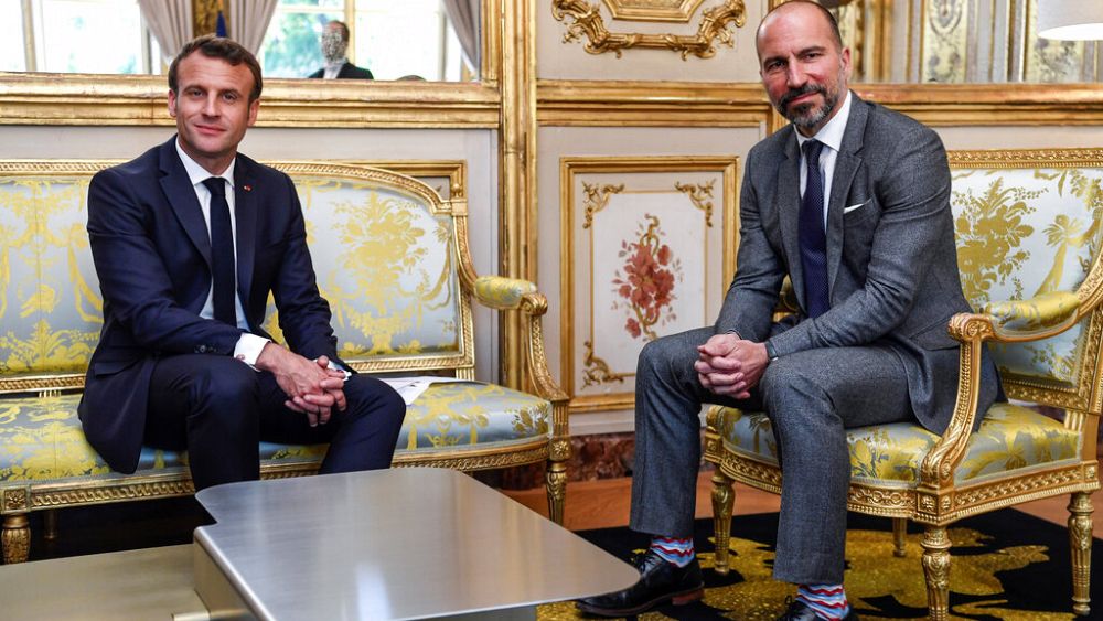 Une relation "privilégiée" avec le président Emmanuel Macron a contribué à l'implantation d'Uber en France