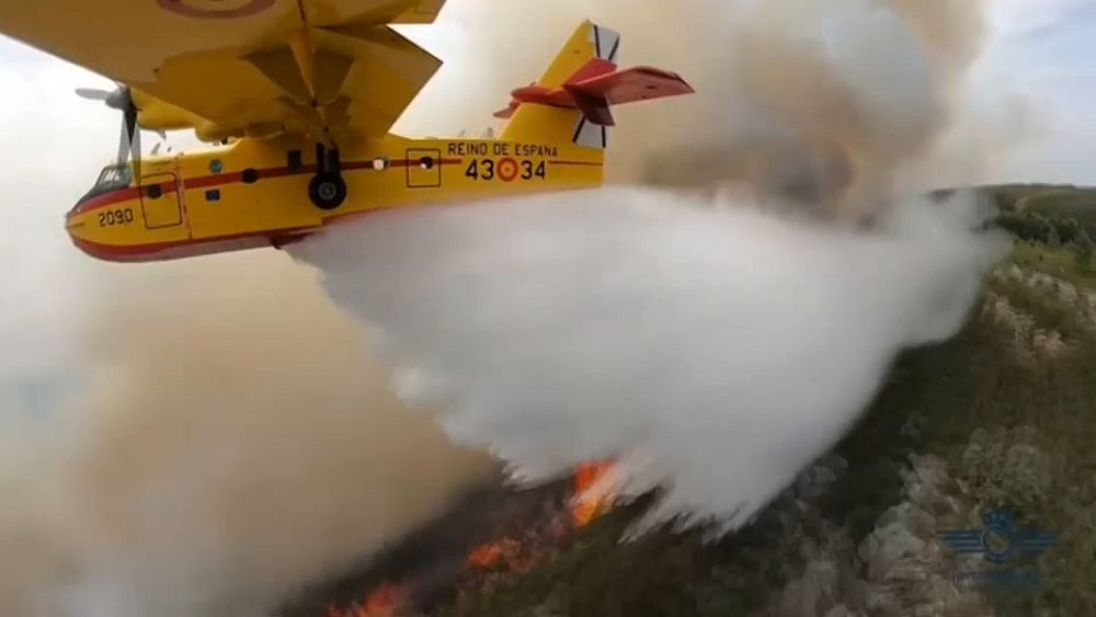 Météo extrême: les pompiers de Tenerife espèrent maîtriser les incendies de forêt de l'île