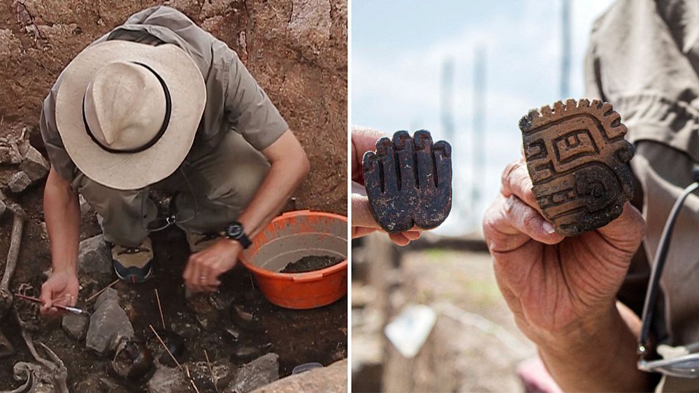 Des archéologues découvrent la tombe remplie de céramique d'un prêtre vieux de 3 000 ans au Pérou