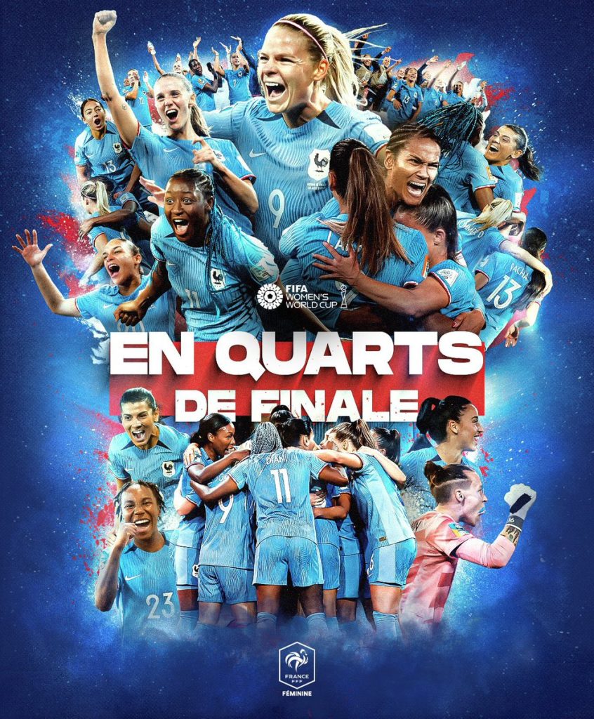 Les Bleues en quarts de finale !