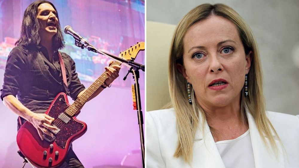 La Première ministre italienne Giorgia Meloni poursuit le chanteur de Placebo Brian Molko pour l'avoir qualifiée de "fasciste, raciste"