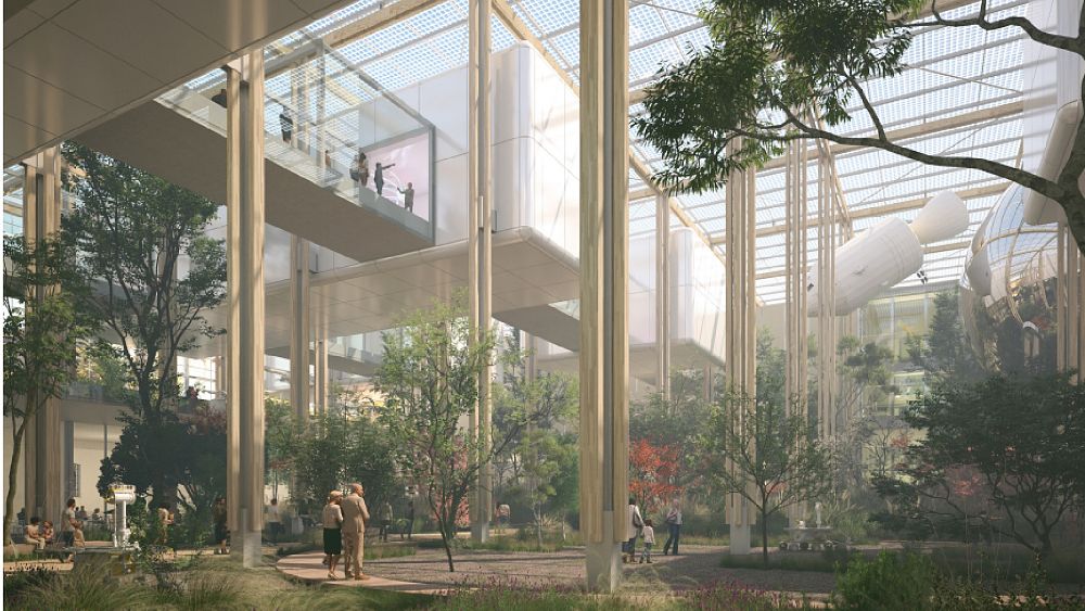 Vert et high-tech : voici à quoi ressemblera le nouveau Musée des Sciences de Rome