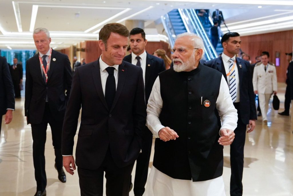 Une planète, une famille, un futur.

Ce slogan est celui du G20 de New Delhi.

Face au risque croissant de fracturation du monde, le dialogue avec les économies émergentes de tous les continents est indispensable. La stabilité mondiale et notre capacité à agir en dépendent.