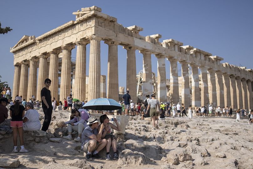 L'Acropole est le site archéologique le plus visité de Grèce.