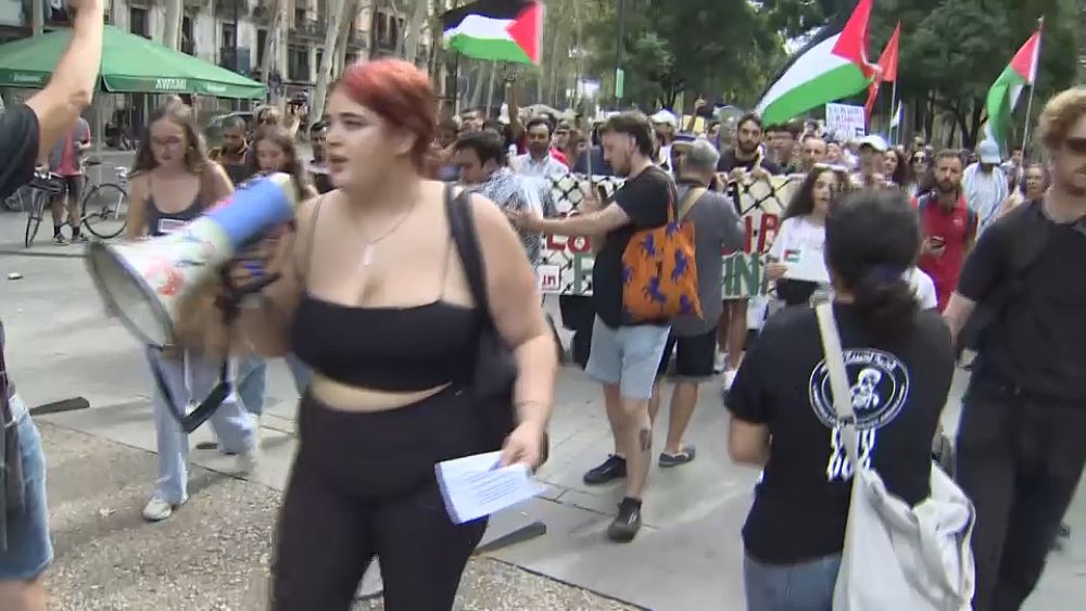 Les manifestants soutiennent Israël et les Palestiniens dans les villes européennes