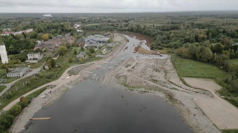 Site de suppression du barrage de Sindi