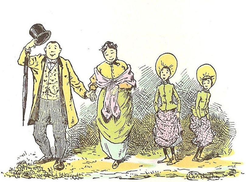 La Famille Fenouillard, en France, était une représentation satirique d'une famille bourgeoise, publiée pour la première fois dans un hebdomadaire en 1889.