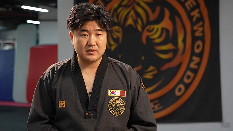 Sungjin Kim, propriétaire et maître de taekwondo, Kim's Xtreme Taekwondo