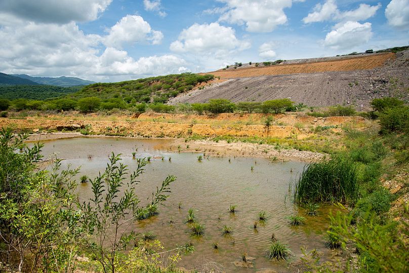 La mine de charbon de Cerrejón, dans le nord de la Colombie, est l'une des plus grandes mines de charbon à ciel ouvert au monde.