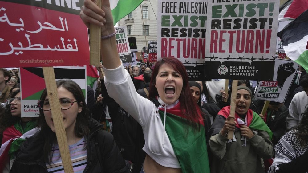 Des manifestants pro-palestiniens à travers l’Europe se mobilisent pour soutenir le cessez-le-feu