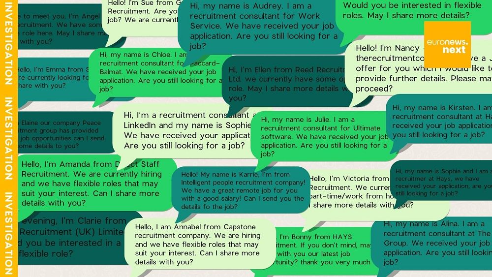 Derrière l'arnaque mondiale d'une valeur estimée à 100 millions d'euros ciblant les utilisateurs de WhatsApp avec de fausses offres d'emploi