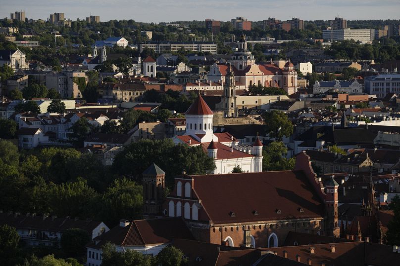 DOSSIER Une vue de la ville lors d'un sommet de l'OTAN à Vilnius, en Lituanie, le mardi 11 juillet 2023.