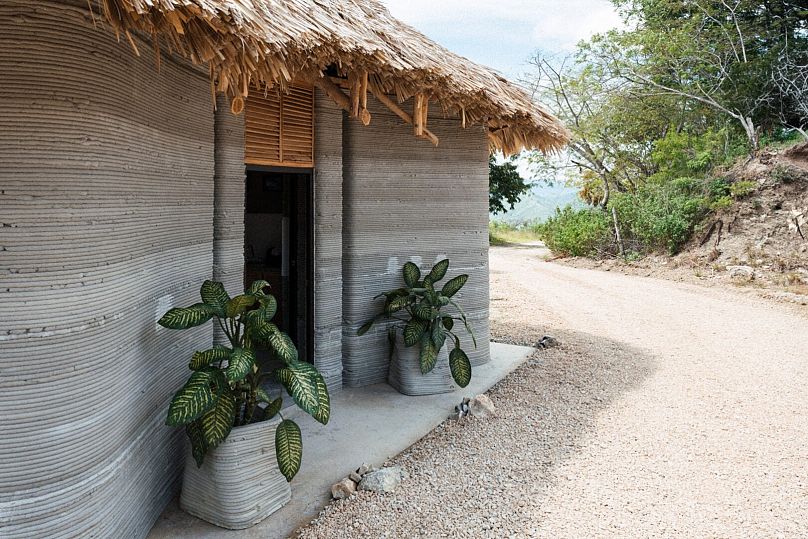 La première maison imprimée en 3D au Guatemala en collaboration avec le groupe danois 3DCP et Progreso.