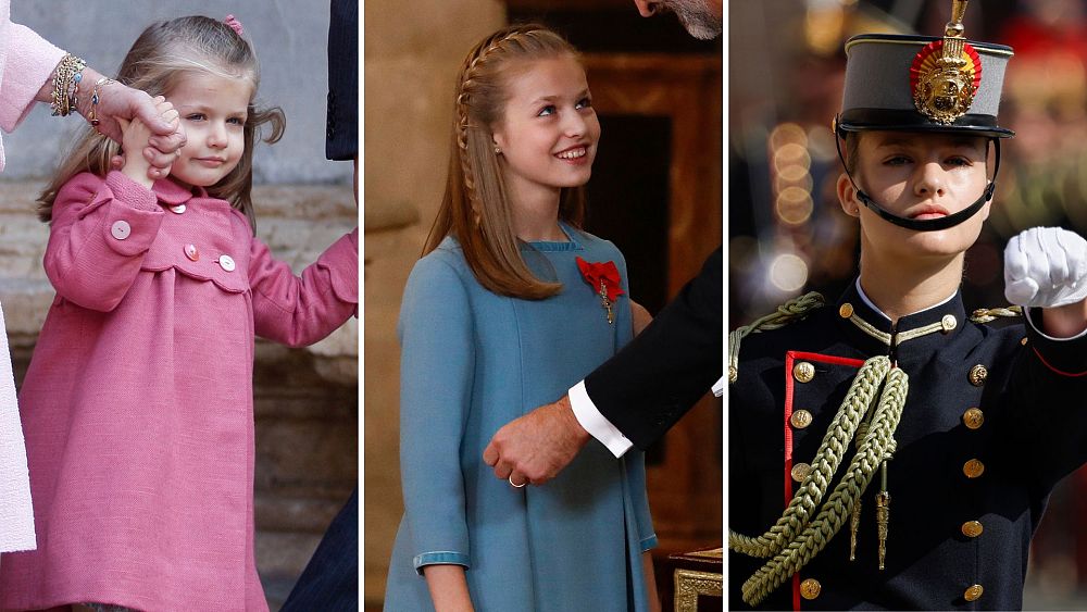 La princesse Leonor, future reine d'Espagne, fête ses 18 ans : sa vie en images