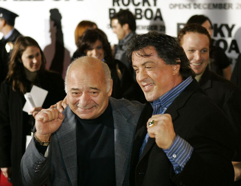 Sylvester Stallone, à droite, star du film 