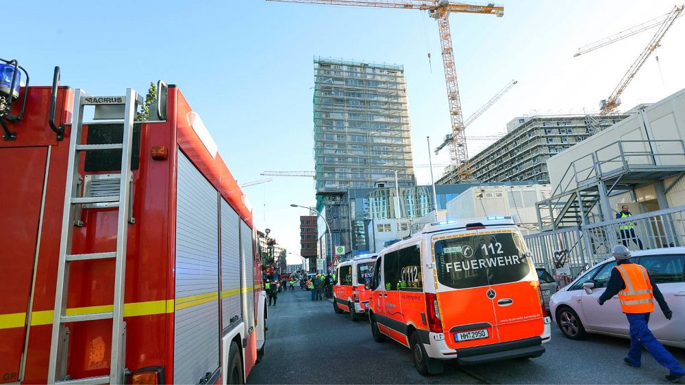 Cinq morts dans un incident sur un chantier de construction en Allemagne après l'effondrement d'un échafaudage