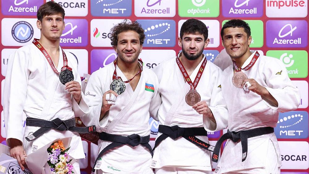 Deuxième journée d'or pour l'Azerbaïdjan au Grand Chelem de judo à Bakou