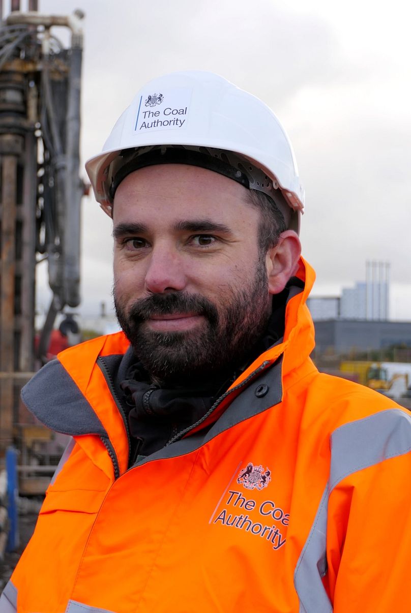 Gareth Farr, responsable de l'innovation en matière de chaleur et de sous-produits à la Coal Authority.