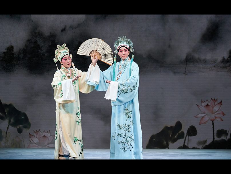 Représentation du théâtre Xiqu Center Teahouse