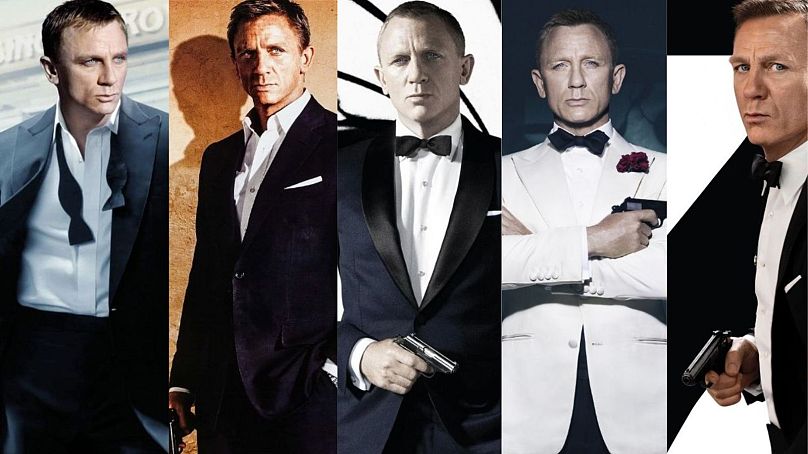 Daniel Craig à travers les époques 007 (2006 - 2021)