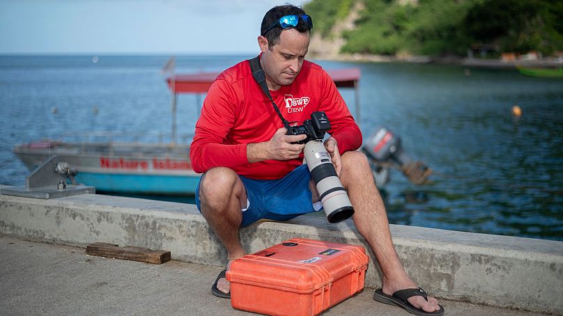 Shane Gero est biologiste des baleines et fondateur du Dominica Sperm Whale Project.