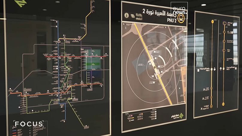 Le nouveau système de métro de Riyad comprendra six lignes couvrant près de 170 km de long, reliant l'aéroport au site de l'exposition, à la ville et au centre-ville.