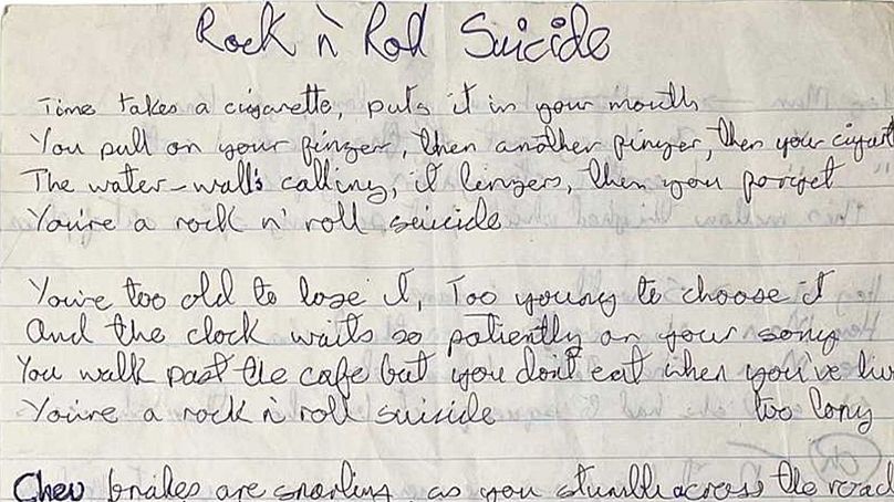 « Rock'n'roll-suicide »