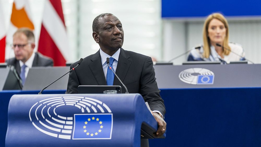 Dans son discours aux députés européens, le président du Kenya appelle à une relation « réciproque » entre l'Afrique et l'Europe