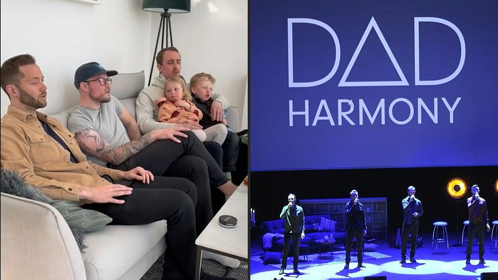 Rencontrez « Dad Harmony » : le groupe viral de pères chanteurs qui prend d'assaut la Suède