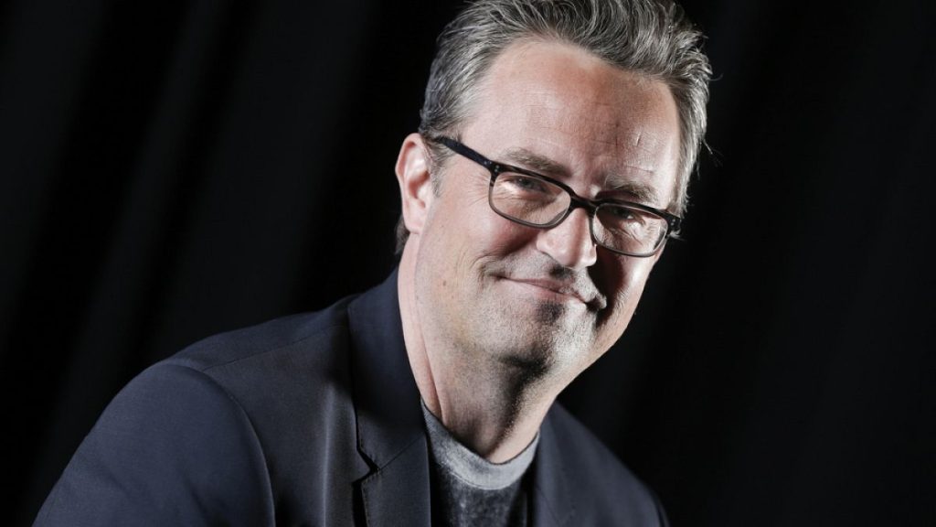 Matthew Perry poses for a portrait on Feb. 17, 2015, in New York.