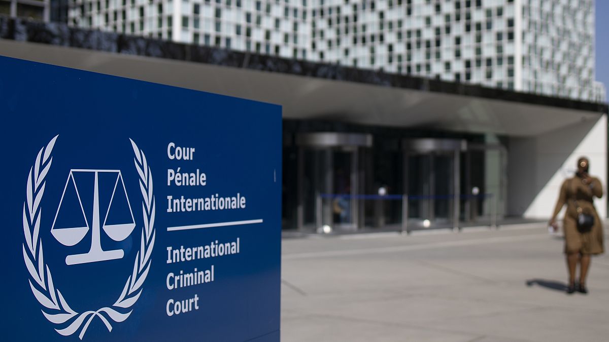 Exterior of the International Criminal Court in The Hague, Netherlands