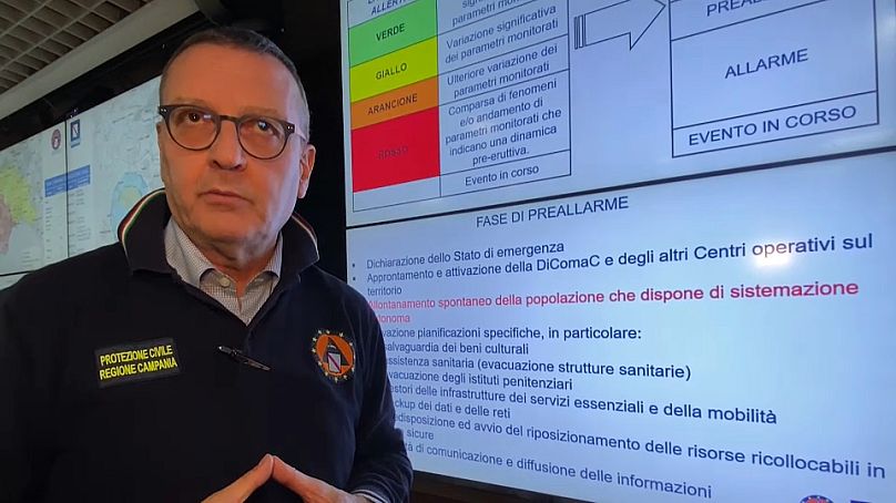 Italo Giulivo, directeur de la protection civile de la région Campanie