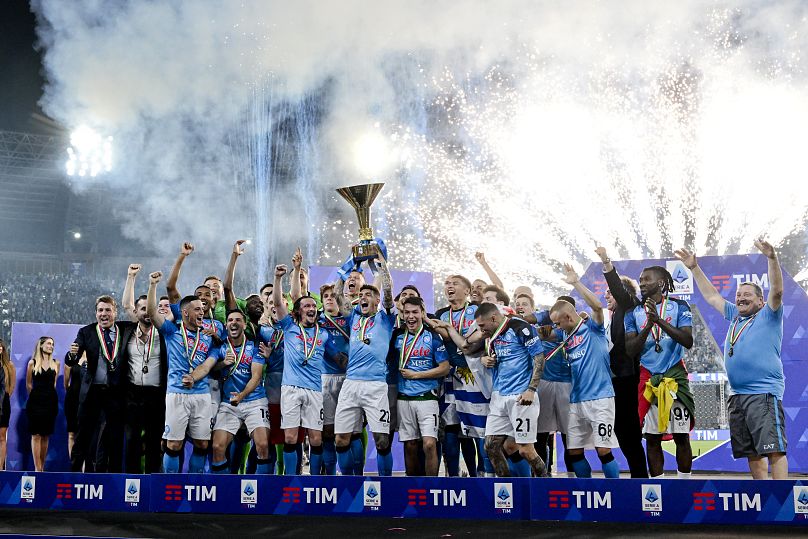 Naples a remporté le Scudetto en juin.