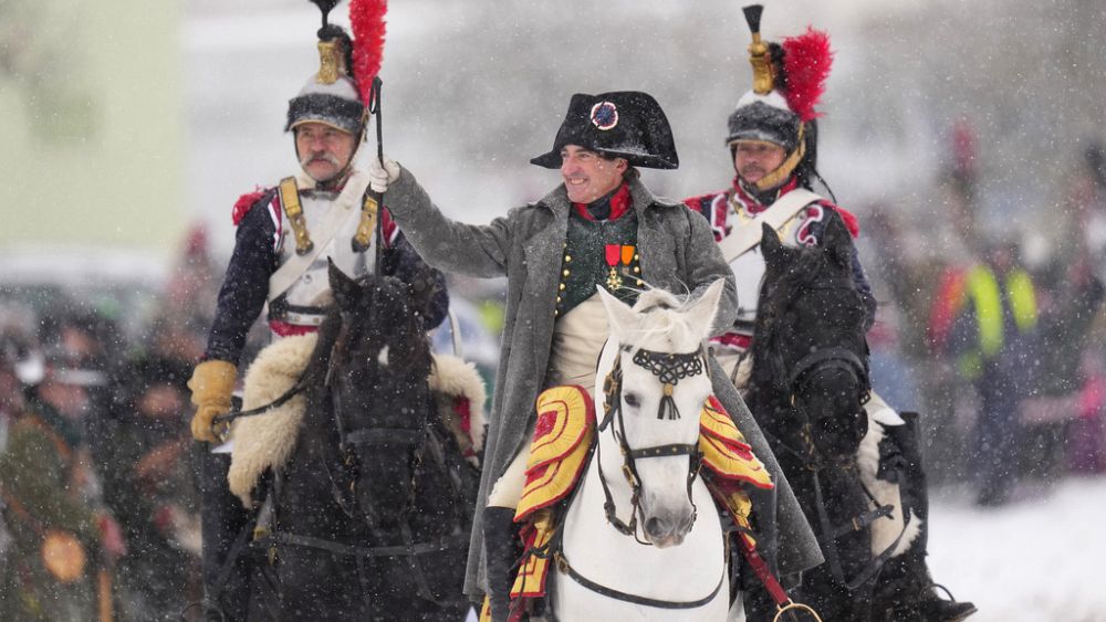 La reconstitution de la bataille d'Austerlitz attire un nombre record de participants