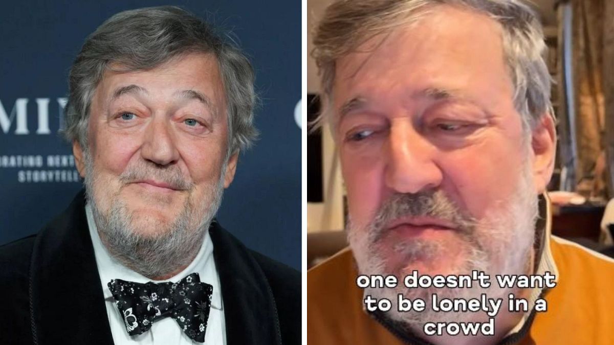 Stephen Fry’s alternative Christmas speech condemns antisemitism in UK