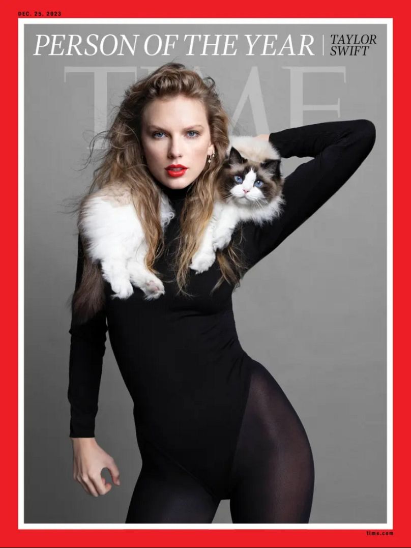 Taylor Swift en couverture de TIME