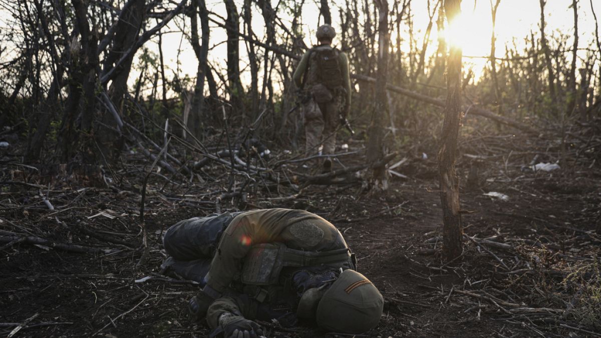 Assault unit commander from 3rd Assault Brigade, who goes by the call sign