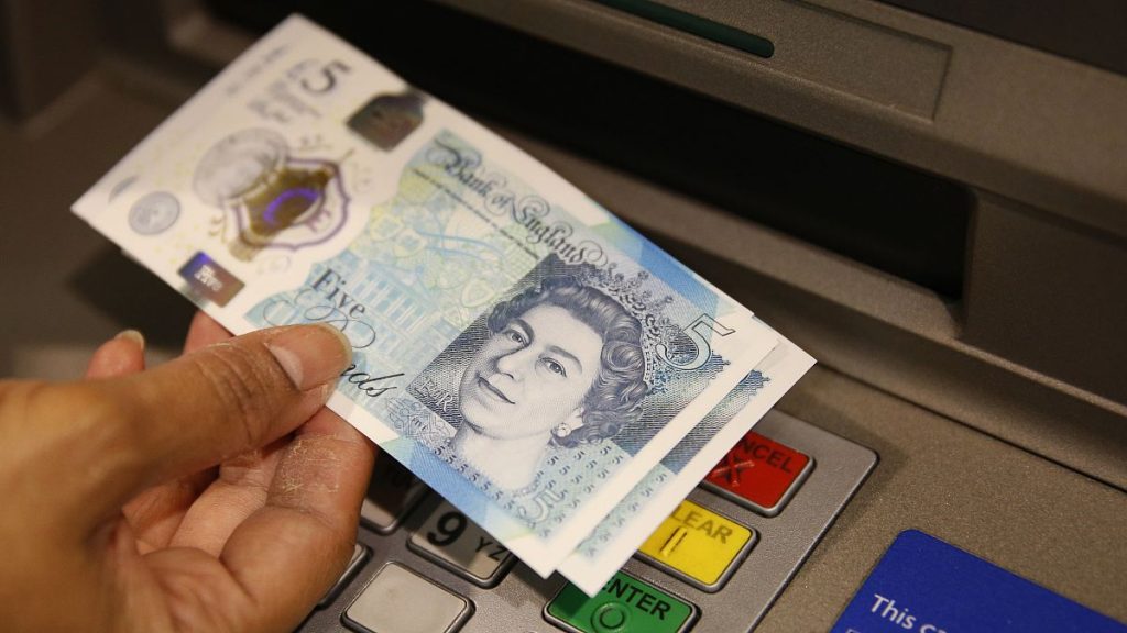 UK bank note (file photo)