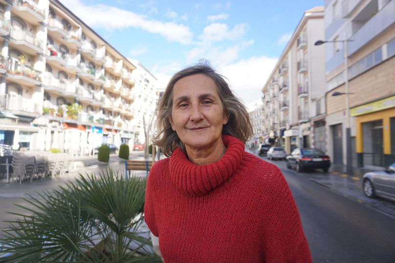 Charo Blanco, une infirmière de Pozoblanco, se dit inquiète pour les personnes âgées qui sont peut-être les plus confrontées au manque d'eau potable.