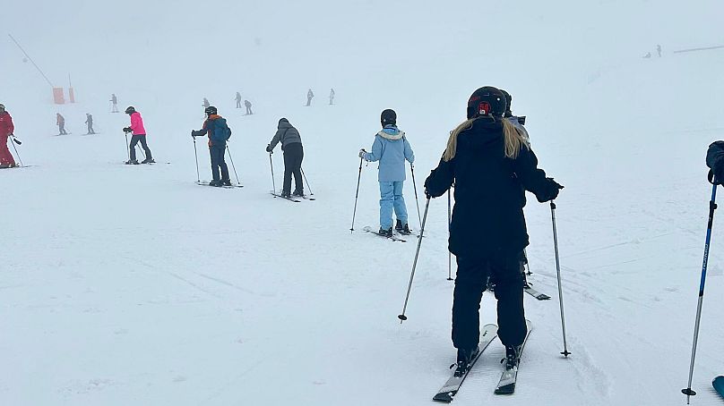 La faible visibilité le premier jour était à la fois une bénédiction et une malédiction.