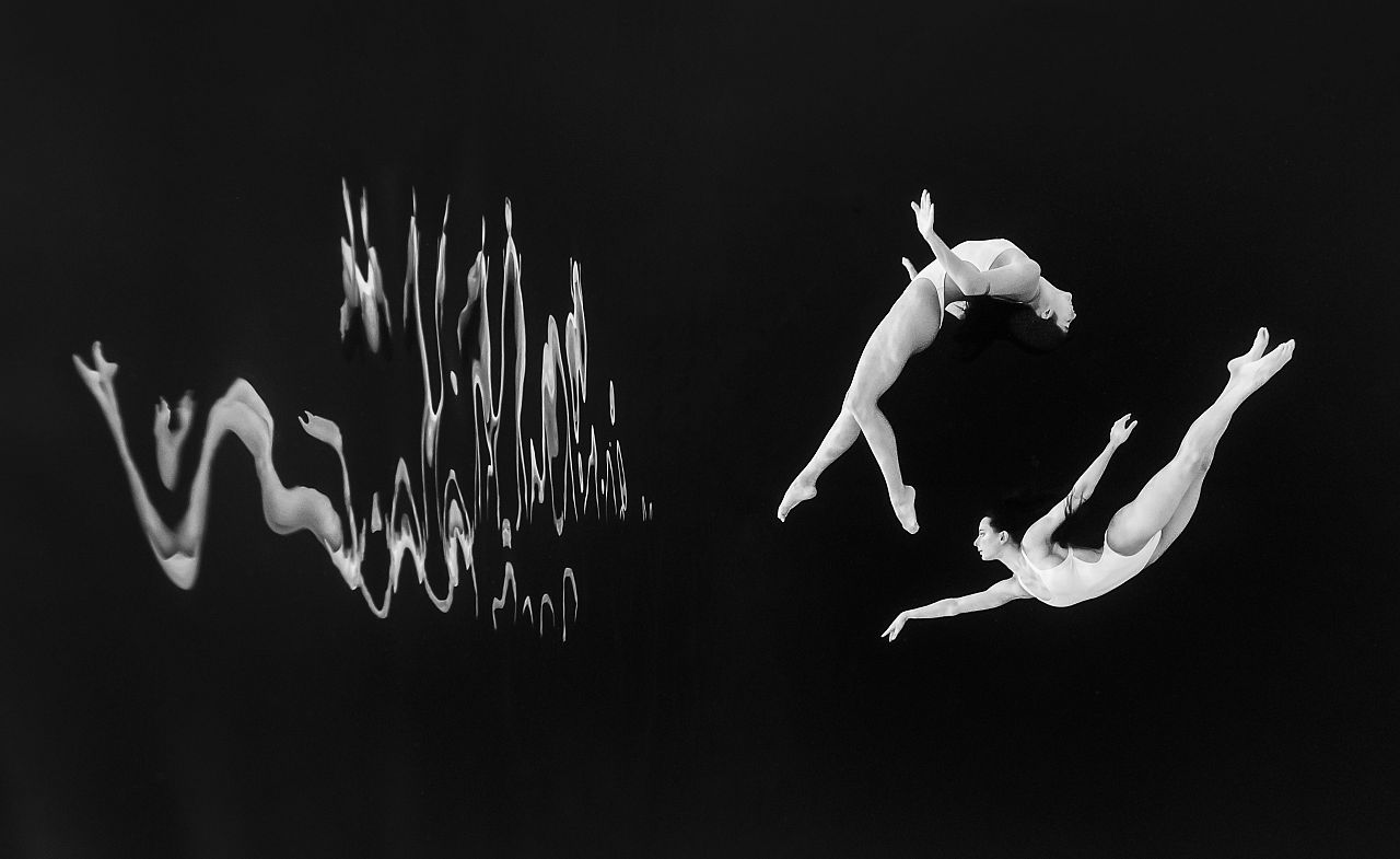 Danseurs d'eau par Jasmine Skye Smith