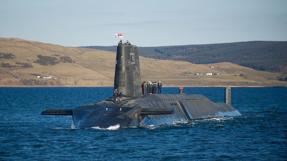 One of the British Royal Navy