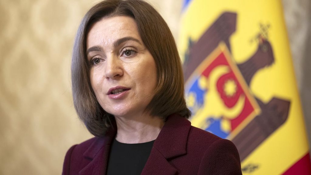 President of Moldova Maia Sandu, October 2023