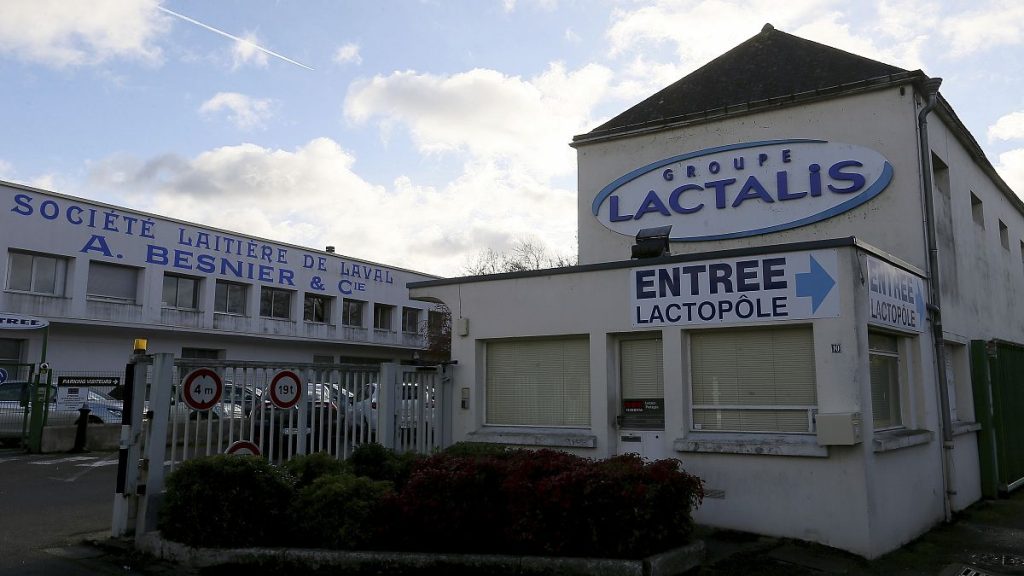 The Lactalis group original headquarters is pictured in Laval (file photo)